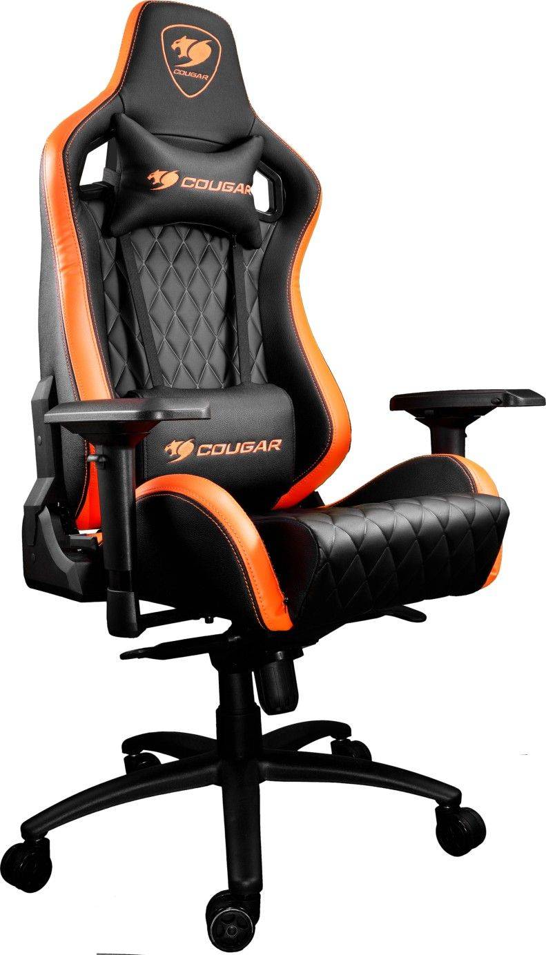 

Кресло игровое Cougar Armor S Black-Orange, Черный/оранжевый, Кресло игровое Cougar Armor S Black-Orange