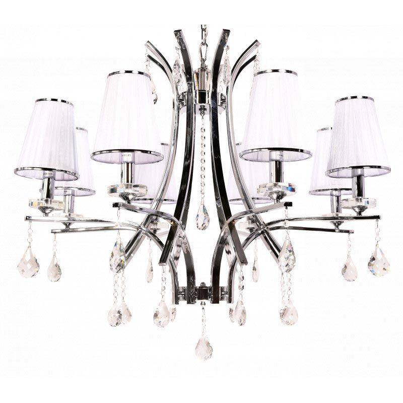 

Подвесная люстра Lumina Deco Glamour LDP 66247-8 WT+CHR