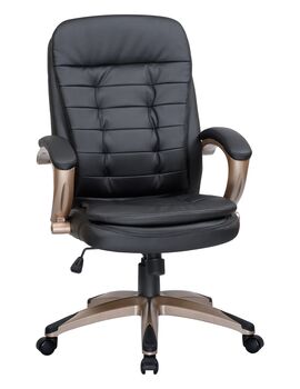 Купить Офисное кресло для руководителей DOBRIN DONALD (чёрный) черный/хром