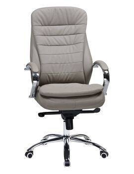 Купить Офисное кресло для руководителей DOBRIN LYNDON (серый) серый/хром