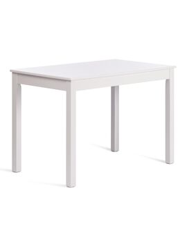 Купить Стол MOSS бук, мдф, 68 х 110 х 75 см, white (белый), Варианты цвета: белый, Варианты размера: 110х75