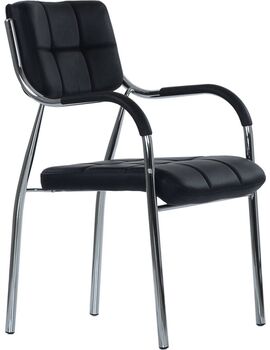 Купить Стул-кресло K-11 черный, Цвет: черный
