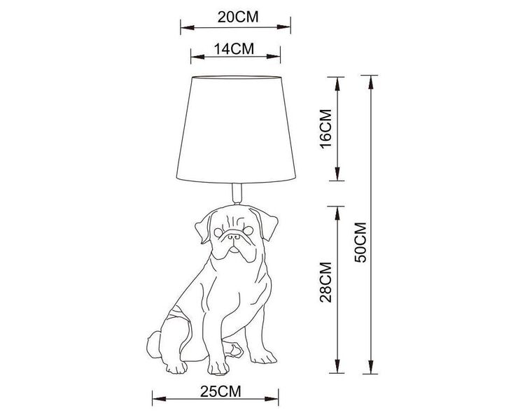 Купить Настольная лампа Arte Lamp Bobby A1512LT-1WH, фото 3