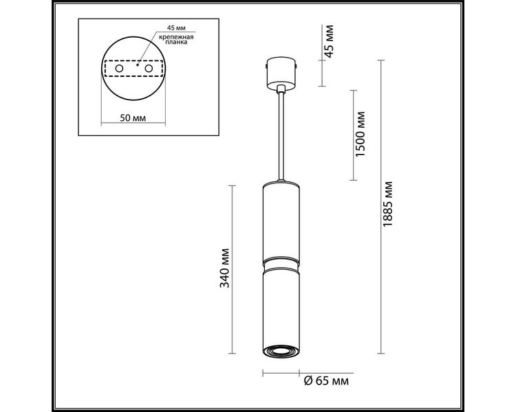 Купить Подвесной светильник Odeon Light Afra 4742/5L, фото 2