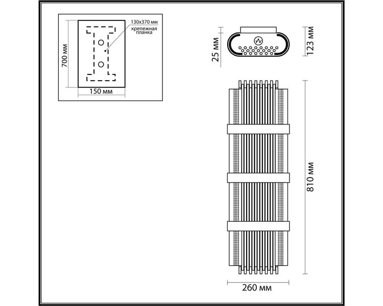 Купить Настенный светильник Odeon Light Empire 4853/4W, фото 2