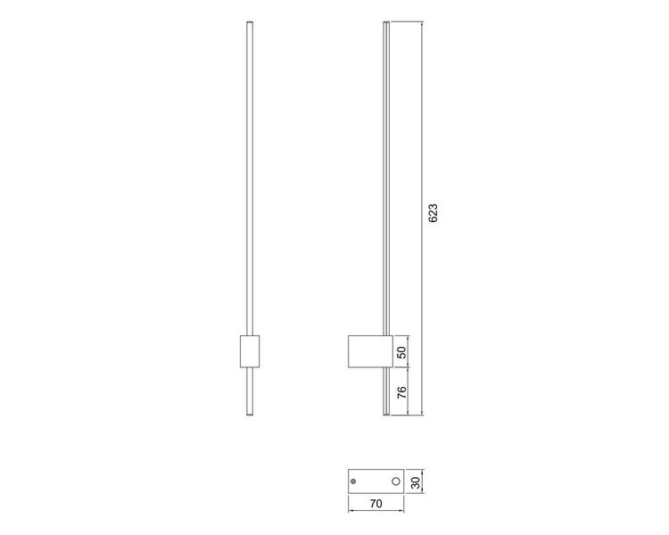 Купить Бра Maytoni Technical Pars C070WL-L6GB3K, фото 2