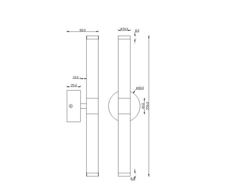 Купить Бра Maytoni Technical Axis MOD106WL-L10G3K, фото 2