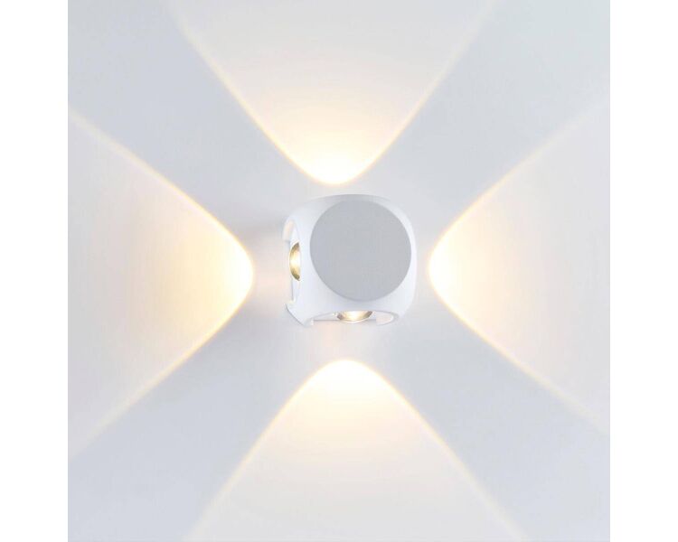 Купить Уличный настенный светодиодный светильник Odeon Light Miko 4221/8WL, фото 3