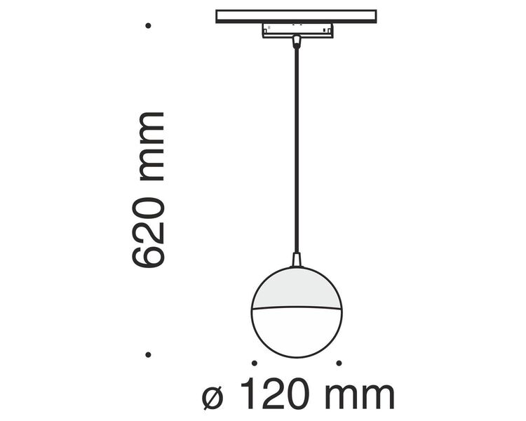 Купить Трековый светодиодный светильник Maytoni Track lamps TR018-2-10W3K-B, фото 2