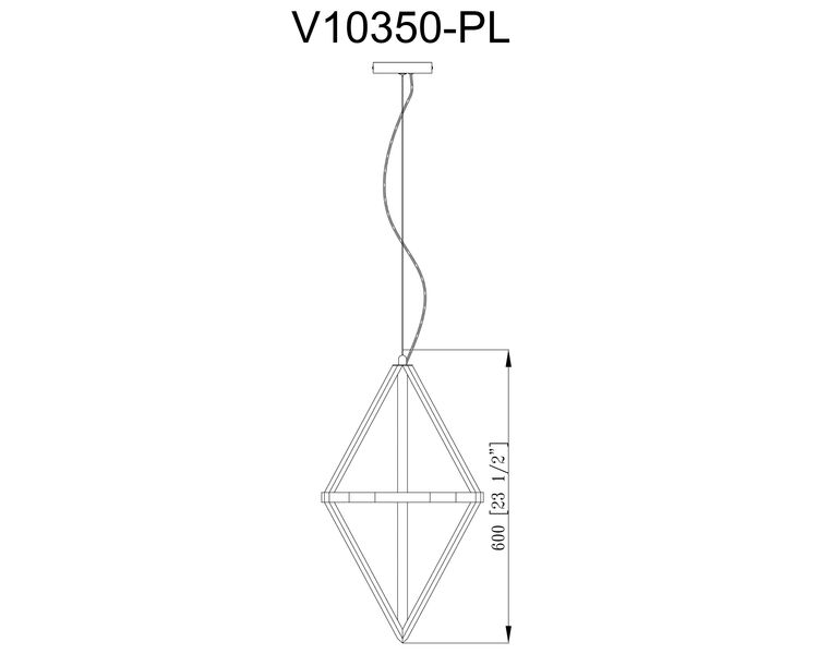 Купить Светильник подвесной Moderli V10350-PL Grape, Варианты цвета: золотой, фото 6