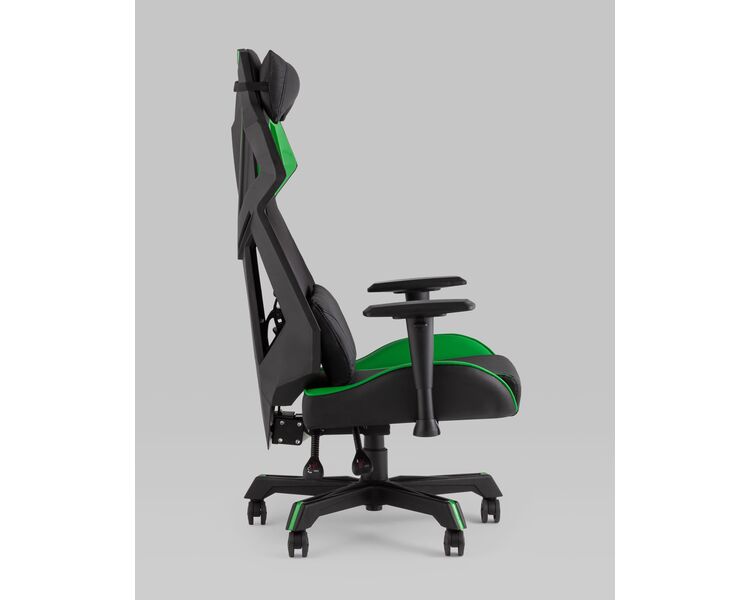 Купить Кресло игровое TopChairs Рэтчэт зеленый, Цвет: зеленый, фото 6