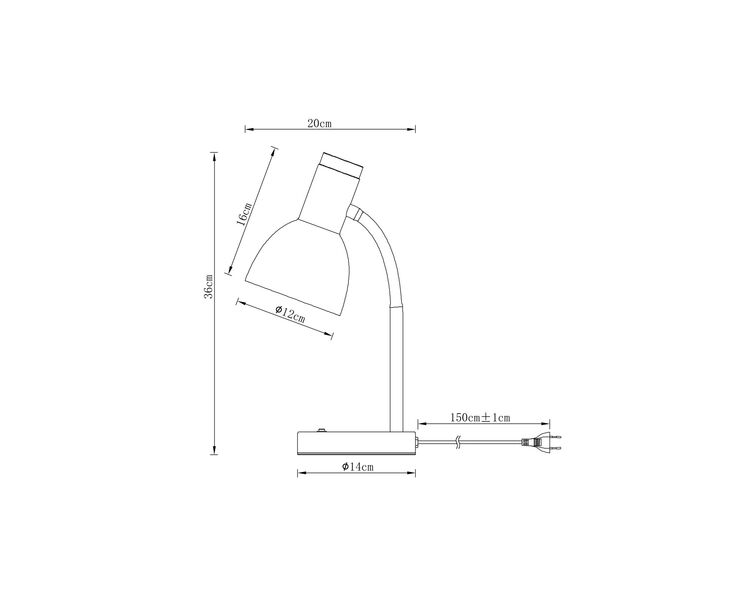 Купить Лампа настольная Moderli V11046-1T Shades, Модель: V11046-1T, фото 8