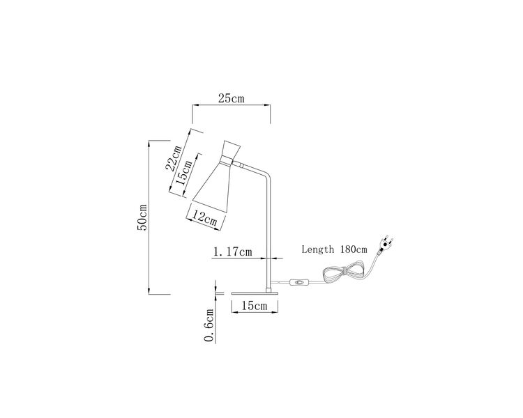 Купить Лампа настольная Moderli V10996-T Page, Модель: V10996-T, фото 7