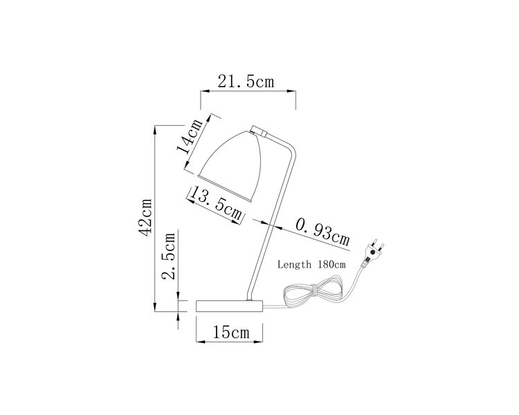 Купить Лампа настольная Moderli V11000-T Otto, Модель: V11000-T, фото 7