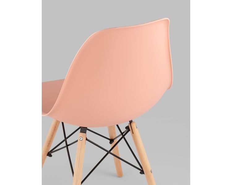 Купить Стул Eames Style DSW персиковый (разборный каркас), Цвет: розовый, фото 4