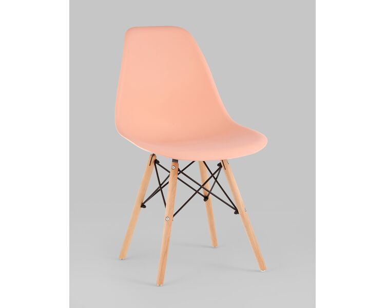 Купить Стул Eames Style DSW персиковый (разборный каркас), Цвет: розовый, фото 8