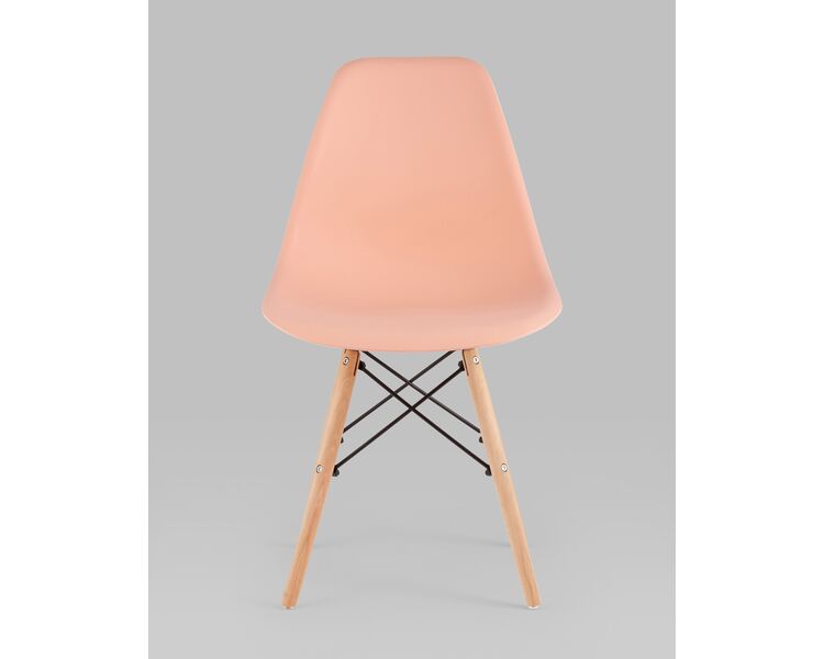 Купить Стул Eames Style DSW персиковый (разборный каркас), Цвет: розовый, фото 2