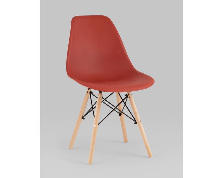 Купить Стул Eames Style DSW терракотовый (разборный каркас), Цвет: терракотовый, фото 5