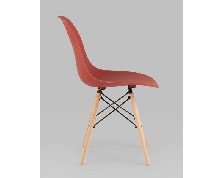 Купить Стул Eames Style DSW терракотовый (разборный каркас), Цвет: терракотовый, фото 6