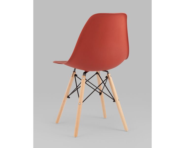 Купить Стул Eames Style DSW терракотовый (разборный каркас), Цвет: терракотовый, фото 8