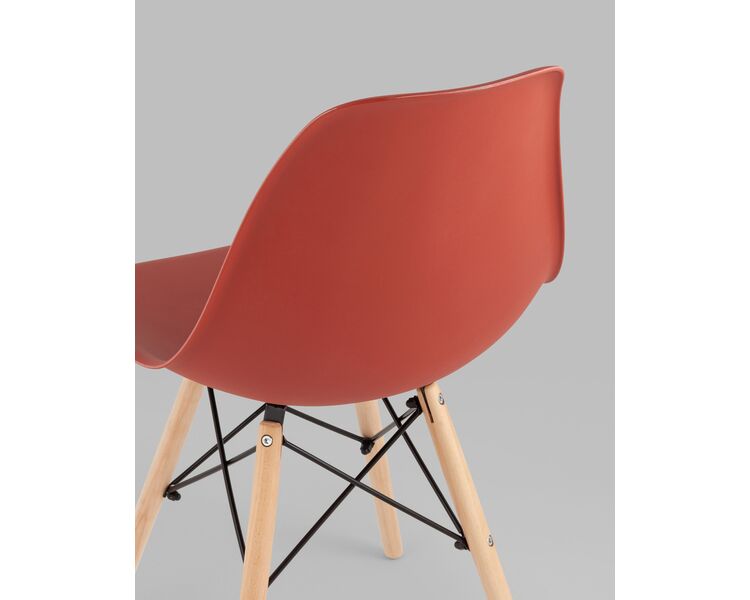 Купить Стул Eames Style DSW терракотовый (разборный каркас), Цвет: терракотовый, фото 9