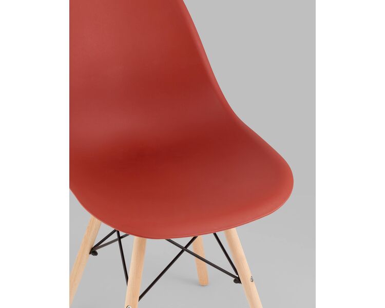 Купить Стул Eames Style DSW терракотовый (разборный каркас), Цвет: терракотовый, фото 10