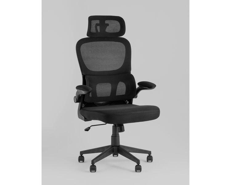 Купить Кресло офисное TopChairs Airone Expert черный, Цвет: черный, фото 2