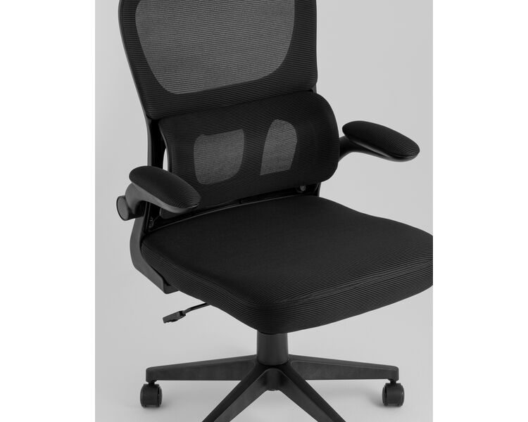 Купить Кресло офисное TopChairs Airone Expert черный, Цвет: черный, фото 3