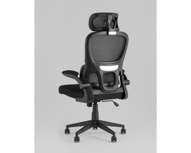 Купить Кресло офисное TopChairs Airone Expert черный, Цвет: черный, фото 5