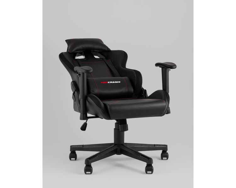 Купить Кресло игровое TopChairs GMM-080 черный, Цвет: черный, фото 18